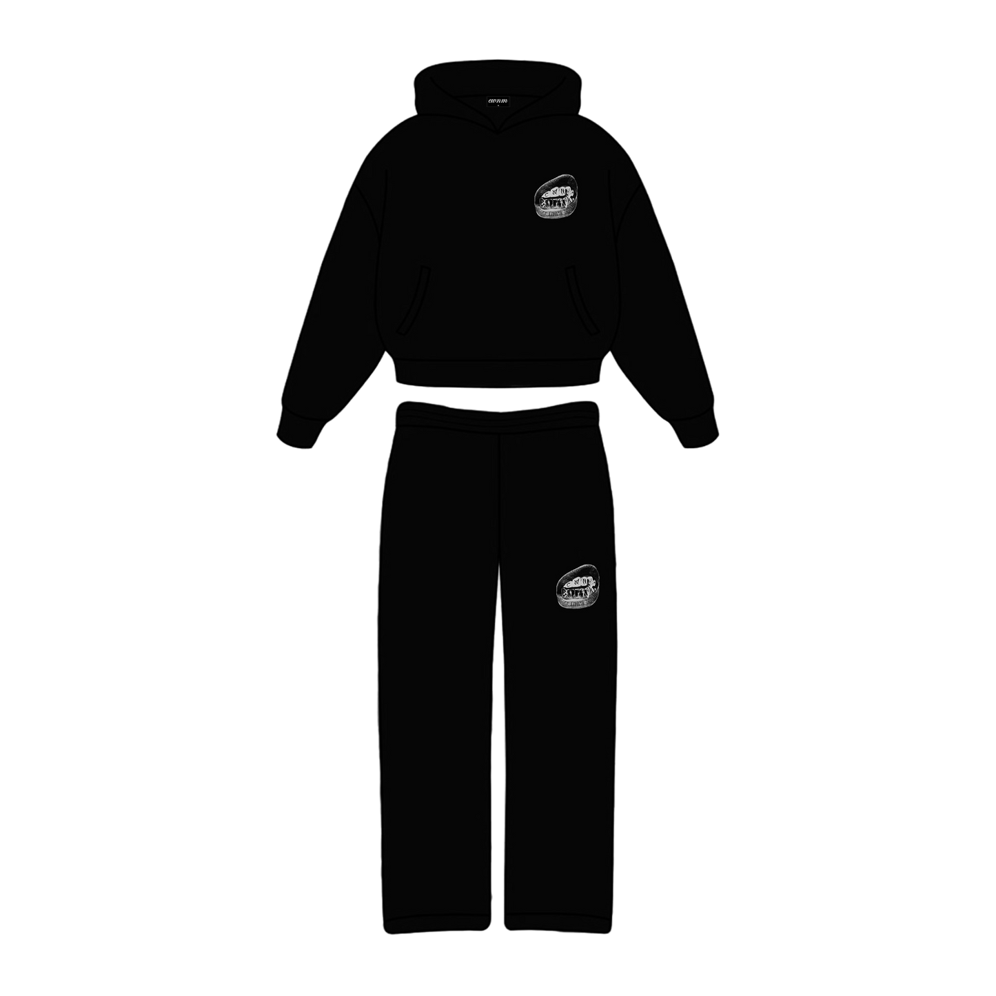 Lips Tracksuit Front