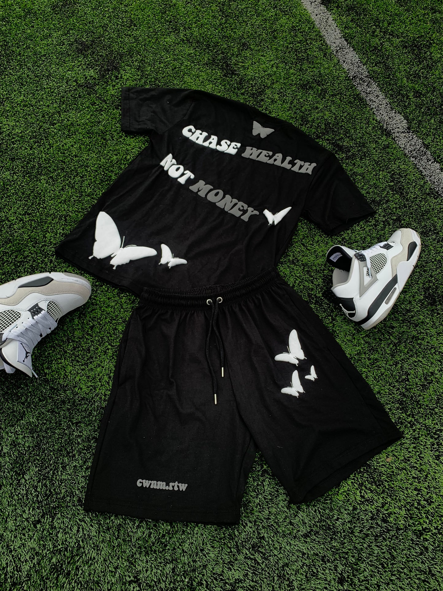 OG CWNM PUFF PRINTED SHORT SET